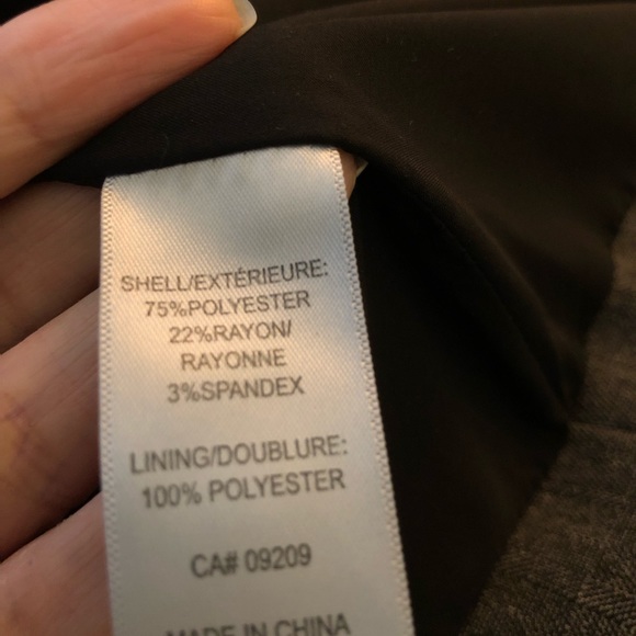 CLEO | Charcoal Colour Blazer (16 PETITE) - Picture 5 of 15